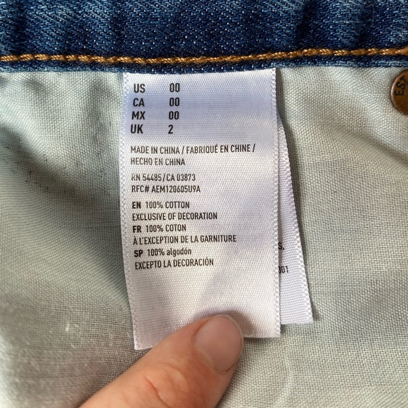 American eagle high rise embroidered denim shorts - Picture 5 of 5